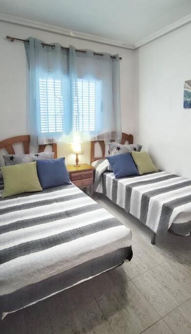 Disfruta De La Playa Y Piscina, Acogedora Casa Villa Santa Pola Dış mekan fotoğraf