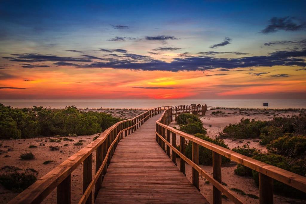 Disfruta De La Playa Y Piscina, Acogedora Casa Villa Santa Pola Dış mekan fotoğraf
