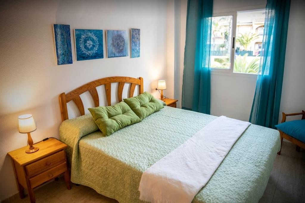 Disfruta De La Playa Y Piscina, Acogedora Casa Villa Santa Pola Dış mekan fotoğraf
