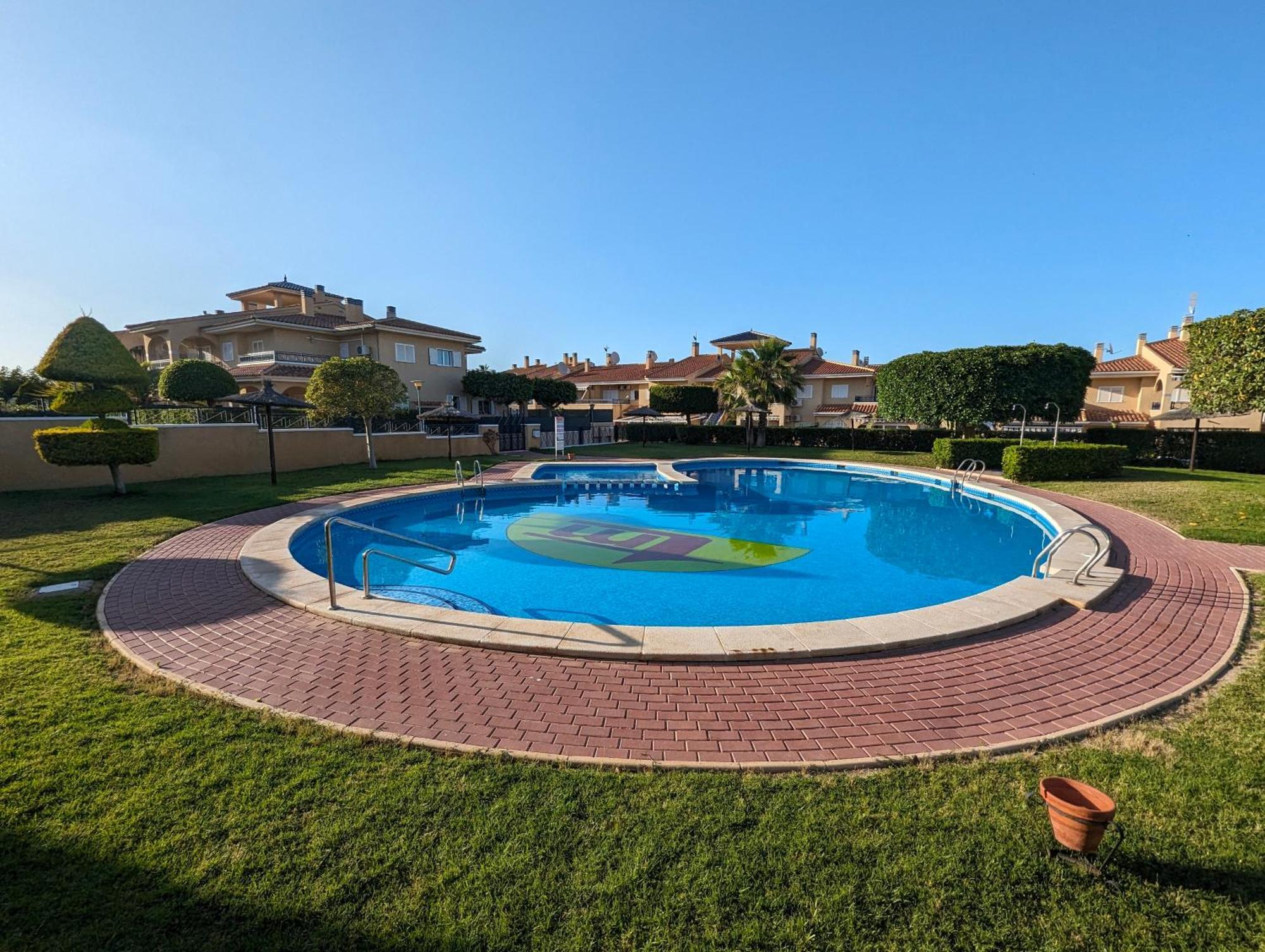 Disfruta De La Playa Y Piscina, Acogedora Casa Villa Santa Pola Dış mekan fotoğraf